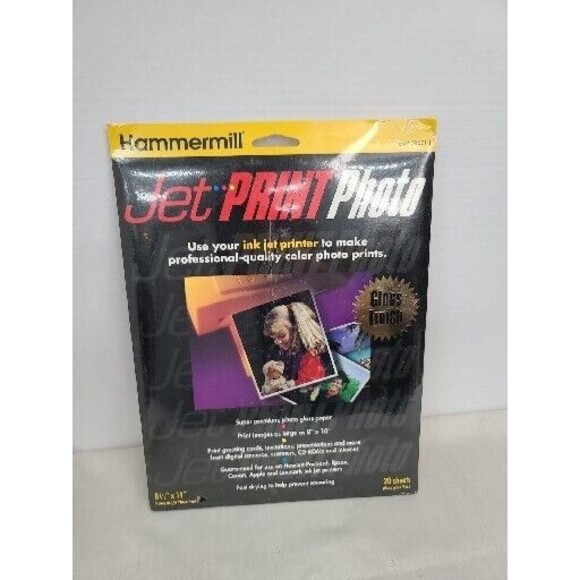 NEW Factory Sealed Hammermill Inkjet Glossy Photo Paper  20 sheets 8.5"x11" - Picture 1 of 2
